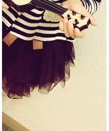 pink cat | スカート