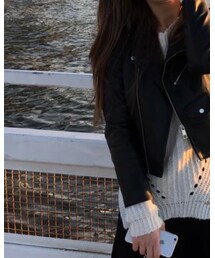 ZARA WOMAN | ライダースジャケット