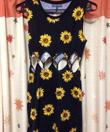 ひまわりワンピース(ワンピース)