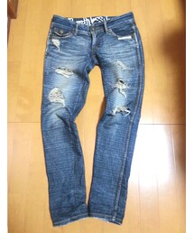 不明 | クラッシュデニム(デニムパンツ)