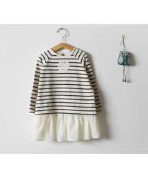 thejany | ストライプフリルワンピース(ワンピース)