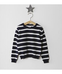 ビビットストライプニットTシャツ(Tシャツ/カットソー)