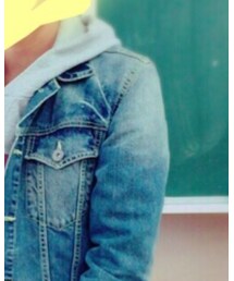 Purple&Yellow | デニムジャケット