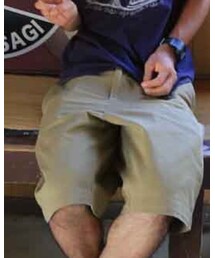 patagonia | このパタゴニアのベージュのハーフパンツは北海道ツーリングの時に購入 (チノパンツ)