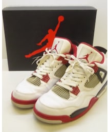 AIR JORDAN | AIR JORDAN 4 FIRE RED(スニーカー)