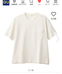 GU | ポンチビッグT(Tシャツ/カットソー)