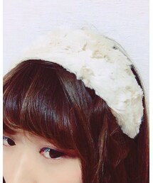 サンキューマート | ファーヘアバンド(ヘアバンド)