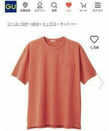 GU | ヘビーウェイトビッグT(半袖)(Tシャツ/カットソー)