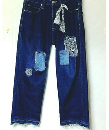 REMAKE ITEM | デニムパンツ