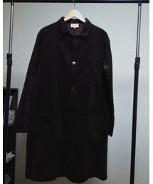 holdfast | コーデュロイ　ロングコート(ステンカラーコート)