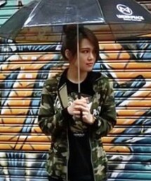 UNDER PEACE | Camo zip up hooded
Umbrella

All by under peace(スタジャン)