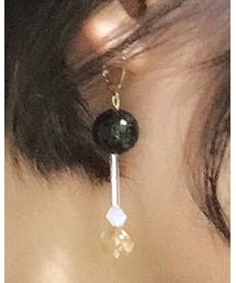 お客様の手作り | ピアス（両耳用）