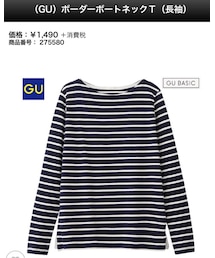 GU | Tシャツ/カットソー