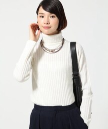 LEPSIM | 9Gワイドリブタートル(ニット/セーター)