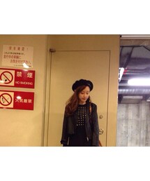 MOUSSY | moussyのベレー帽は
お誕生日にいただきました♡(ハンチング/ベレー帽)