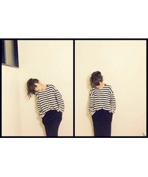 DHOLICのセットアップ。

上だけをキテミマシタ♡(Tシャツ/カットソー)
