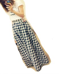 PAMEO POSE | PAMEO POSEのロングスカートはSALeでゲットしました♡(スカート)