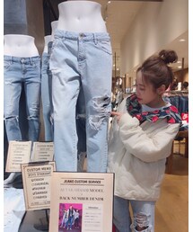 back number denim | デニムパンツ