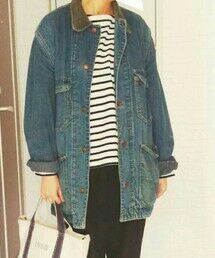 VINTAGE | デニムジャケット/デニムカバーオール(カバーオール)