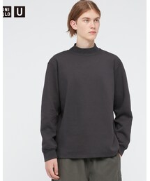 UNIQLO | モックネックプルオーバー M(トップス)