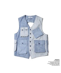 wisdom | Muti-Pocket Tied-up Vest(タンクトップ)