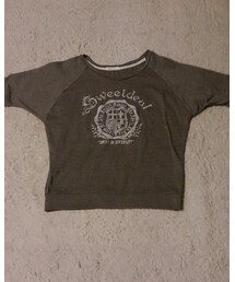 no brand | ロゴカットソーブラウン(Tシャツ/カットソー)