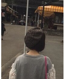 E hyphen world gallery | ハンチング/ベレー帽