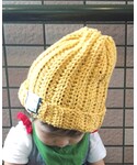 Handmade(ハンドメイド)の「帽子(ニットキャップ/ビーニー)」