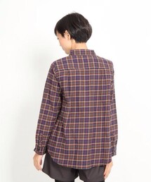 GLOBAL WORK | チェックシャツLS(シャツ/ブラウス)