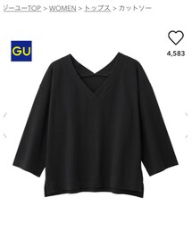 GU | Tシャツ/カットソー