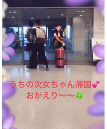 次女ちゃん帰国〜😆 | その他