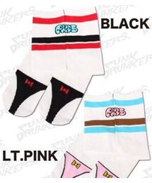 PUNK DRUNKERS | Tバック柄 ラインソックス(ソックス/靴下)