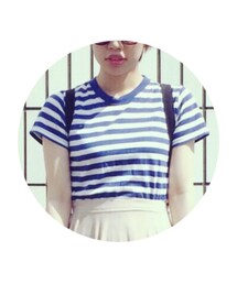 ボーダー Tシャツ(Tシャツ/カットソー)