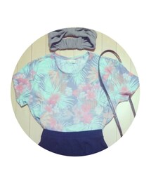 Bershka | ボタニカル Tシャツ(Tシャツ/カットソー)