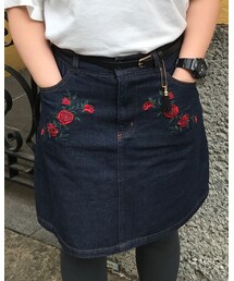 mocha | デニムスカート