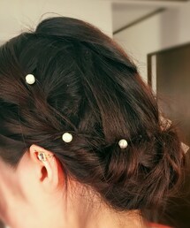 セルフヘアアレンジ | ヘアアレンジ(バレッタ/ヘアクリップ)