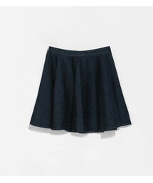 ZARA TRF | 藍色牛仔小圓裙(スカート)