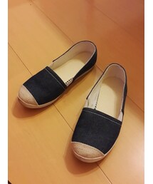 QUEEN SHOP | 藍色海軍帆布鞋(スニーカー)