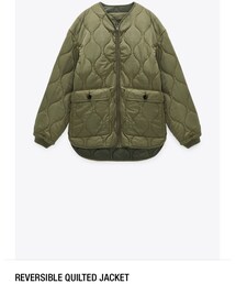 ZARA | ノーカラーコート