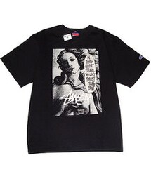 STUSSY | stussy×champion Tシャツ(Tシャツ/カットソー)