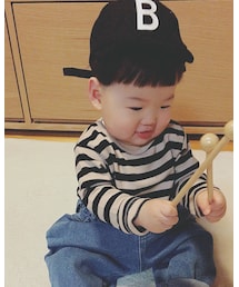 遊んでいる隙に帽子を被せる | その他