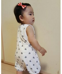 ベスパ？スクーター柄のロンパース♥ | その他