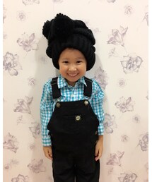 帽子2個被り😁 | その他