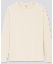 UNIQLO | KIDS ソフトタッチクルーネックT（長袖）　商品番号 428941(Tシャツ/カットソー)