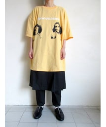 banal chic bizarre | banal chic bizarre HAND PRINT T-SHIRT・A(Tシャツ/カットソー)