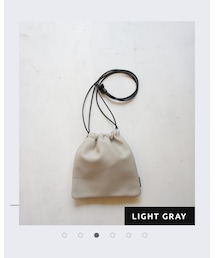 TIDEWAY | SHEETS Mitsukuchi Kinchaku Bag(ショルダーバッグ)