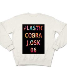 plastic cobra | 友達のブランド
plastic cobraのスウェット
http://www.ttrinity.jp/sp/shop/plasticcobra/(スウェット)