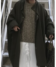VINTAGE | オートミールグレーのアランニット。別のアランニットはhoney lemon vintage pieにて販売中(ニット/セーター)