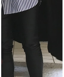 no brand | amazon で買った激安のレザー風スキニー 。(パンツ)