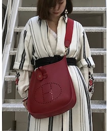 HERMES | この赤とこのサイズは珍しいそうです(ショルダーバッグ)